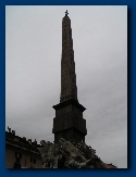 de obelisk van Bernini's vierstromenfontein�
